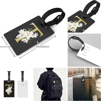 Decorative T Suitcase Protectors Elastic Washable Luggage Covers With Concealed Zippers For 18-32 Inch Luggage (Size S: Fits 18-21 Inch)