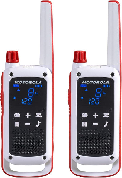 Motorola Solutions Red Cross T478 Talkabout White Rechargeable Emergency preparedness 35-Mile 2-Way Radio