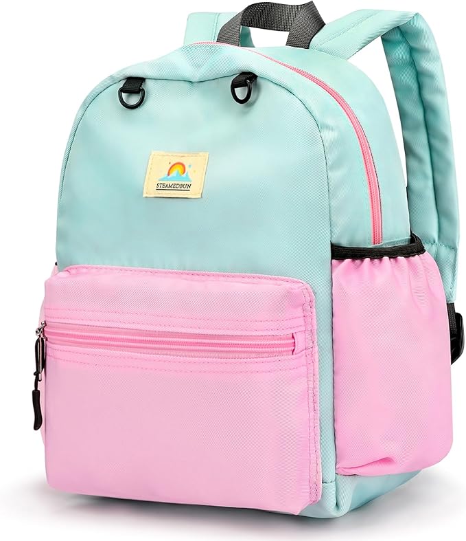 STEAMEDBUN Kids Backpack for Girls 4-6: Girls Backpacks for Elementary - 15 inch Backpack for Kindergarten