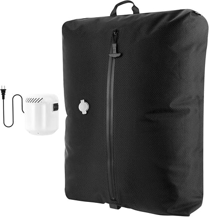 Dobaly 24L Vacuum Bags for Travel with 5KPa Pump, IP67 Reusable Vacuum Seal Bags for Carry On Suitcases Vacuum Packing Cubes for Luggage and Backpack Space Saver Durable (1PC+Pump)