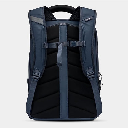 NOMATIC Travel Pack - 20L Water Resistant Laptop Bag - TSA-Ready Expandable Navy Backpack