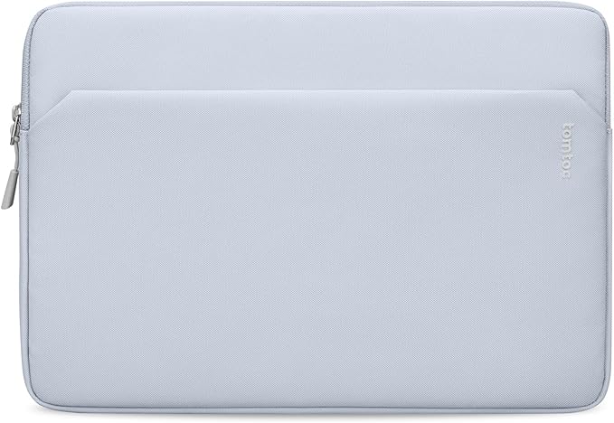 tomtoc Slim Laptop Sleeve Case for 13-inch New MacBook Air M4/A3420 M3/A3113 M2/A2681, M1/A2337 2025-2018, MacBook Pro M2/M1, Water-Resistant Protective Carrying Case with Accessories Pocket