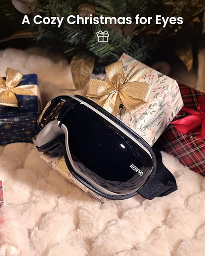 RENPHO Eyeris 1 Eye Massager with Heat, Christmas Birthday Gifts for Women Men Mom Dad Her Him, Eye Mask for Migraine, Smart Sleep Mask for Dry Eyes Relax, Reduce Strain