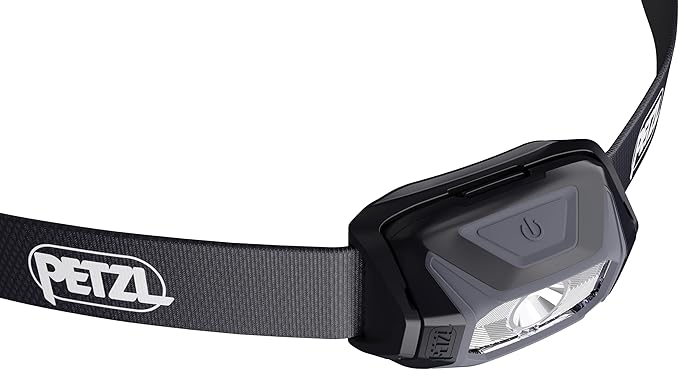 PETZL TIKKINA Headlamp - Compact, Easy-to-Use 300 Lumen Headlamp, Designed for Hiking, Climbing, Running, and Camping
