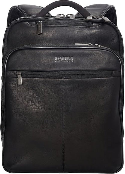 Kenneth Cole REACTION Out Of The Bag Manhattan Colombian Leather RFID 15.6" Laptop Briefcase