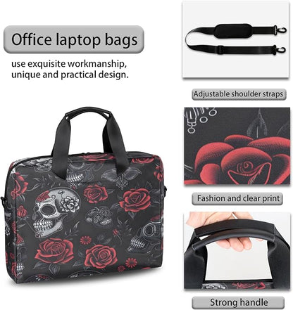 Laptop Bag Bohemian Mandala Laptop Satchel Briefcase Adjustable shoulder Carrying for MacBook Pro 16 inch