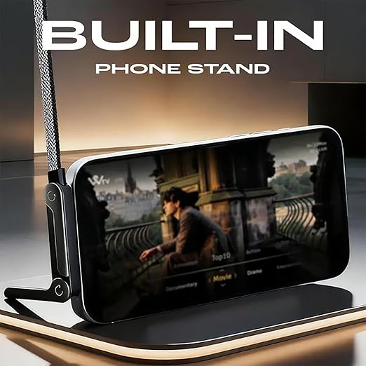 2026 New Sideways Phone Charger - 240W Braided Fast Charge Cable with Built-in Phone Stand, 2-in-1 Invisible Holder Charger Cable for iPhone, for Samsung and USB-C Devices (Type-C to Lightning)