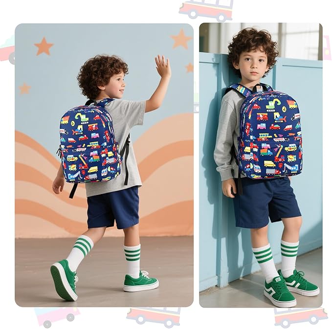 CAMTOP Preschool Backpack for Kids Boys Girls Toddler Backpack Kindergarten School Bookbags for Age 3-8