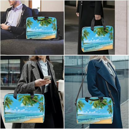 Cute Laptop Shoulder Bag for Women Men, Computer Laptop Bag Laptop Sleeve Case Laptop Satchel Briefcase Carrying Bag QA-1