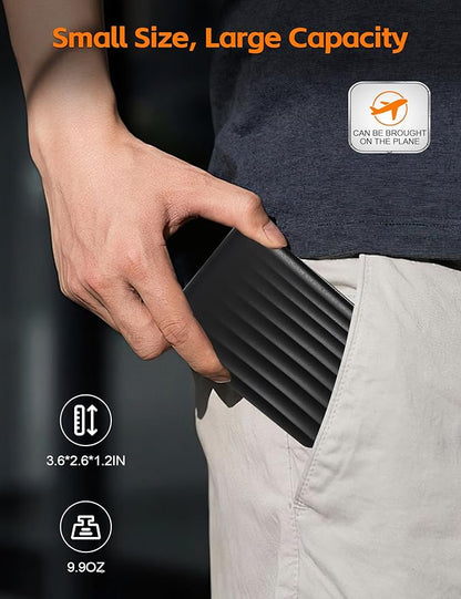 18400mAh Heated Vest Battery Pack - 7.4V DC 4.0mm & USB/Type-C Output Compatible with Heated Apparel, Up to 11H Heat, LED Display