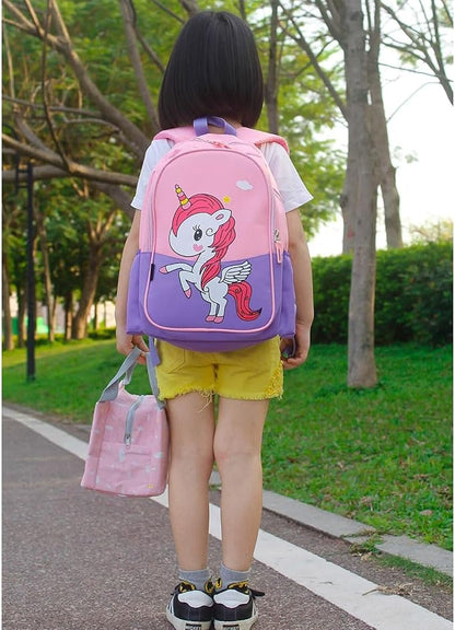 Kids Preschool Kindergarten Backpack Lightweight Cool Cute Cartoon Travel Backpack With Lunch Bag For Boys Girls