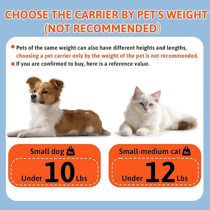 Petskd Top and Side Expandable Pet Carrier 18x13x9.5 Inches Southwest Airline Approved, Soft-Sided Carrier for Small Cats and Dogs with Locking Safety Zippers and Anti-Scratch Mesh(Blue)