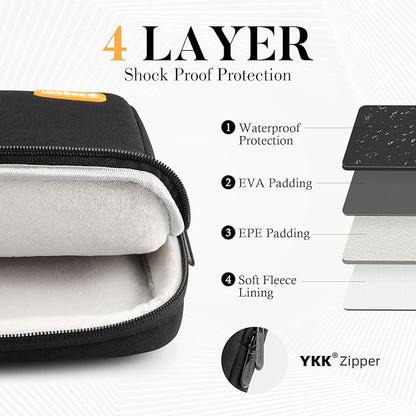 Laptop Sleeve Case Bag Compatible with MacBook Air Pro, 13-13.3 inch Notebook, Compatible with acBook Air/pro 13 / Pro 14, HP Dell ASUS Lenovo Notebook