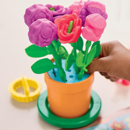 Play-Doh Flower Shop Playset, 27 Garden Toy Accessories, Kids Arts & Crafts, 3+ (Amazon Exclusive)