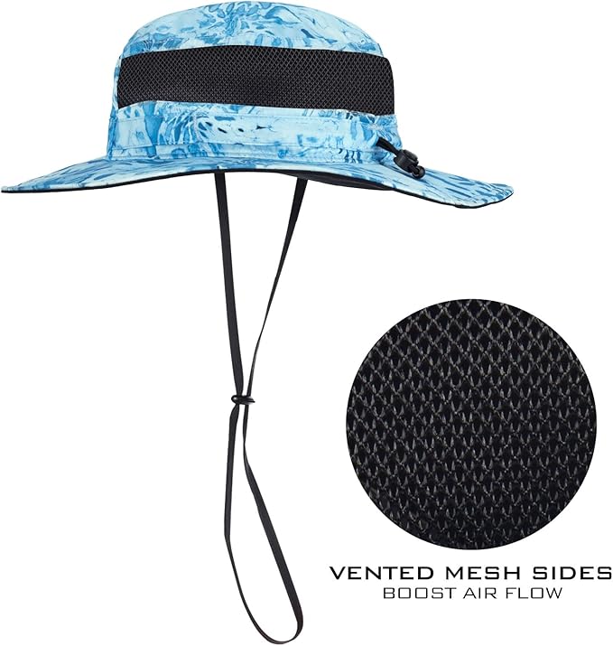 KastKing Sol Armis UPF 50 Boonie Hat - Sun Protection Hat, Fishing Hat, Beach & Hiking Hat, Paddling