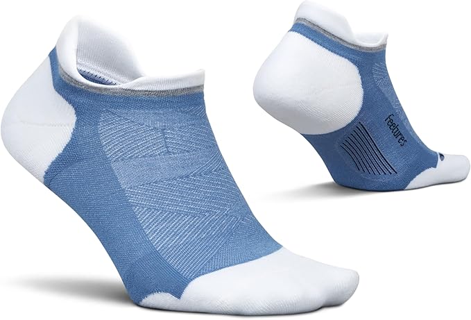 Feetures Elite Golf Max Cushion Tab Ankle Socks - Sport Sock with Targeted Compression