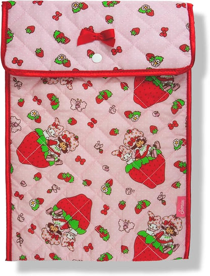 Sonix x Sanrio | Quilted Laptop Sleeve | 13-14 Inch, Quilted Soft Comfy Laptop Carrying Case, Computer Sleeve | My Melody x Strawberry Shortcake