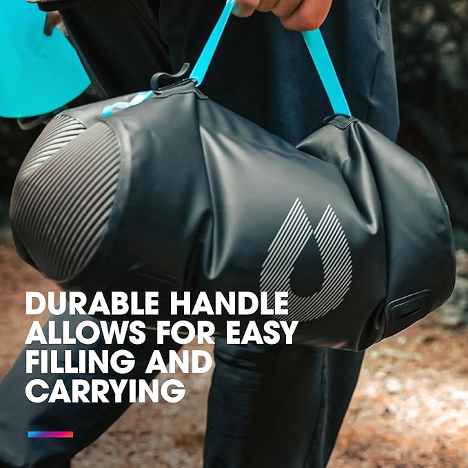 Hydrapak Expedition - Collapsible BPA & PVC Free Water Storage Bag (8L/270oz) - Chasm Black
