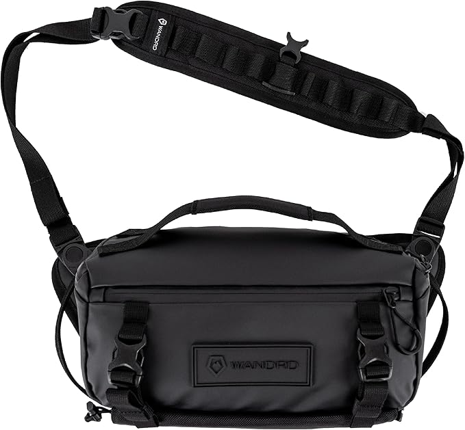 WANDRD ROGUE V1 6L Sling: Compact Camera Sling and Crossbody Bag with Fast Access, 3-Way Carry– Lightweight Everyday Bag Great for Travel, Photography, and Daily Use (Black)