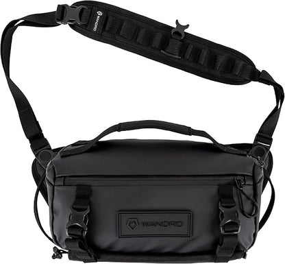 WANDRD ROGUE V1 6L Sling: Compact Camera Sling and Crossbody Bag with Fast Access, 3-Way Carry– Lightweight Everyday Bag Great for Travel, Photography, and Daily Use (Black)
