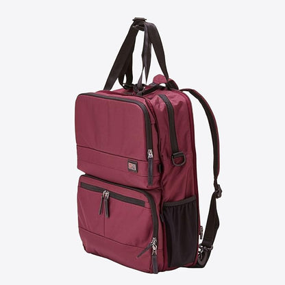 Trilogy Modular System I Modular 4-wheel spinner carry-on, with two zip-off bags! All 3 are Expandable! You get 3 bags in 1! Mix and match; take apart to fit crowded airplane spaces (Zinfandel)