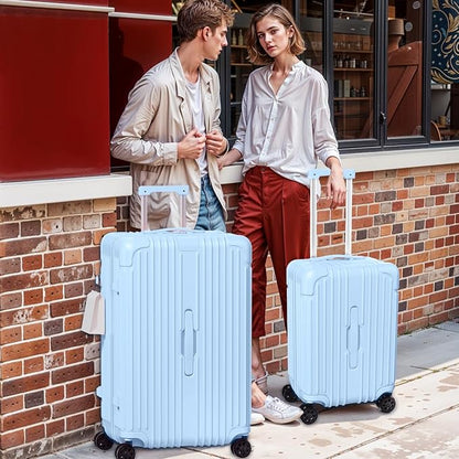 Krute Carry on Luggage 20 inch Suitcases with Spinner Wheels PC+ABS Airline Approved Hard Side Luggages with TSA Lock