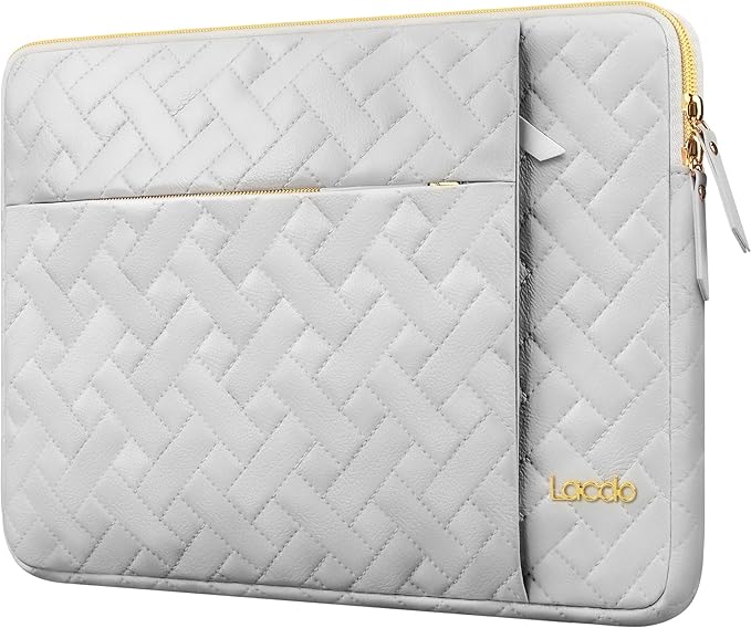 Lacdo 14 Inch Laptop Sleeve Case for HP Lenovo Dell ASUS Acer Chromebook 14 / HP Stream 14 / Dell Inspiron 14 / Lenovo IdeaPad 14 / Acer Spin/ASUS ZenBook Computer Bag Water-Resistant, Space Gray