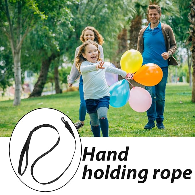 4pcs Detachable Walking Rope for Anti-Lost Leash with Wrist and Backpack Attachment Safety Harness for Outdoor Preschool Use