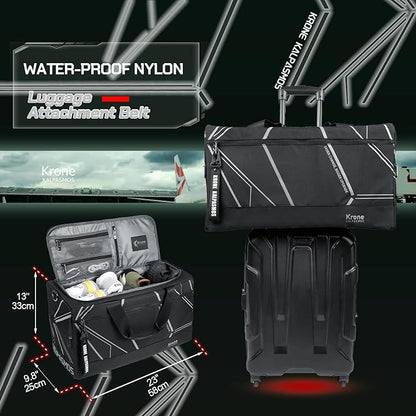 Sneaker Bag, Sport Duffel Bag for Men Women, Gym Bag, Gear Bag, Krone Kalpasmos Versatile Travel Duffel Bag with 3 Removable Dividers, Designer Collection