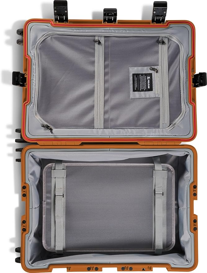 Pelican ATX 25 Inch Hard-Side Medium Size Check-In Luggage Suitcase (Clay)
