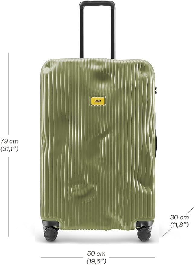 CRASH BAGGAGE Stripe | Large 100L Olive