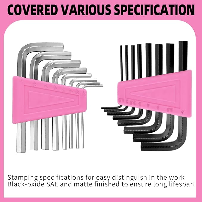 58-Piece Pink Household Tool Set General Household Hand Tool Kit,Small Tool Kit with Plastic Toolbox Mini Tool kit for Women, Office & College Repairs