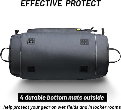 MIER Large Gym Bag for Men Sports Duffle Bag with Shoe Compartment 60L Lightweight Duffel Bags for Workout Fitness Travel