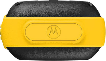 Motorola Solutions Talkabout T475 Extreme Two-Way Radio Black W/Yellow Rechargeable Two Pack