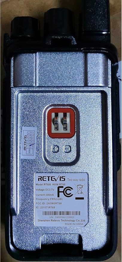 Retevis RT68B Long Range Walkie Talkies for Adults, with 10 Multi Way Charger, Easier Securer Charging, Rechargeable Two Way Radios for School Industry Warehouse(20 Pack)
