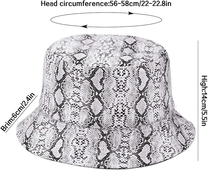 XYIYI Cute Bucket Hat Beach Fisherman Hats for Women, Reversible Double-Side-Wear