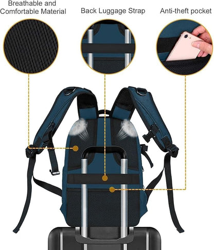 MOSISO Camera Backpack,DSLR/SLR/Mirrorless Photography Camera Bag Full Open Waterproof Hardshell Bag with Insert&Tripod Holder&Laptop Compartment Compatible with Canon/Nikon/Sony, Teal Blue