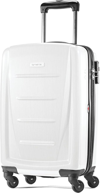 Samsonite Winfield 2 Hardside Luggage with Spinner Wheels, Carry-On 20-Inch, Brushed White