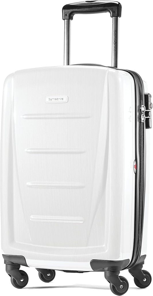 Samsonite Winfield 2 Hardside Luggage with Spinner Wheels, Carry-On 20-Inch, Brushed White