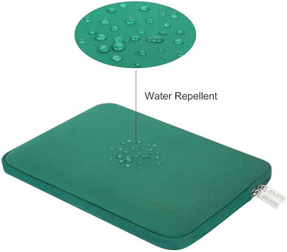 MOSISO Laptop Case 16 inch, 15-15.6 inch Laptop Sleeve Bag Compatible with MacBook Pro 16 inch, HP, Acer, Dell, Lenovo, ASUS Notebook, Neoprene Computer Sleeve Bag with Small Case, Peacock Green
