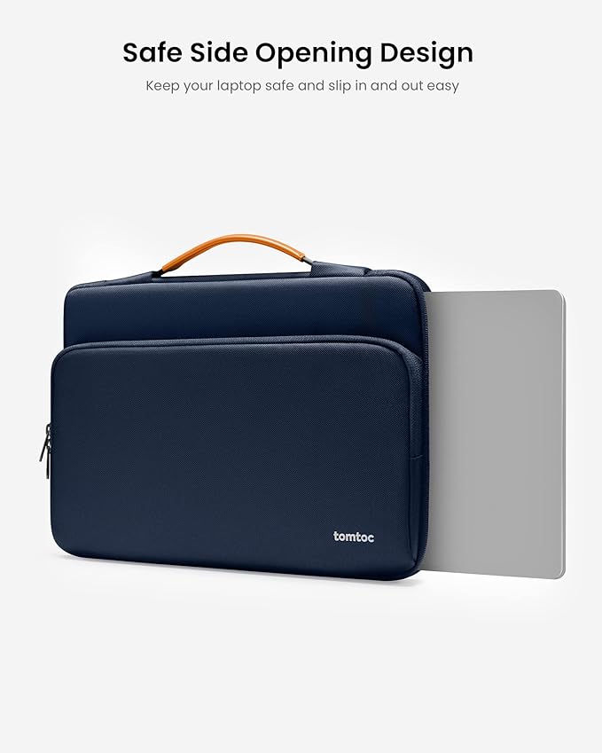 tomtoc 360 Protective Laptop Carrying Case for 15.6 Inch Acer Aspire 5 Slim Laptop, 15.6-16 Inch ASUS Strix G16/G15, Dell XPS 17, More Dell Lenovo ThinkPad 15 Inch Chromebook