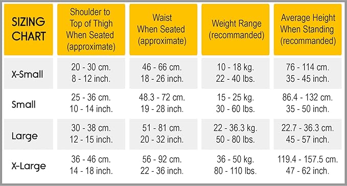 RideSafer - Small Blue, Lightweight, Compact, Portable Car Seat - Perfect for Travel and Everyday Child Safety (Pack of 6)