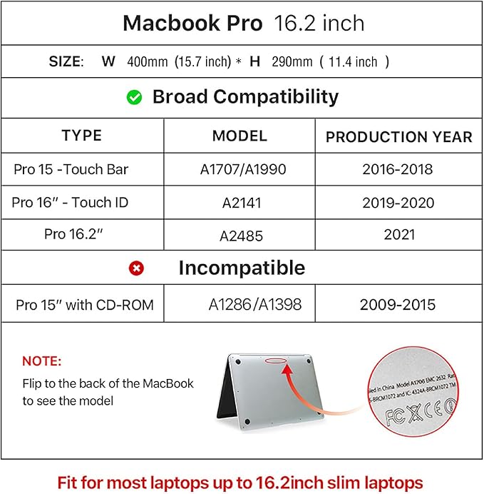Top Grain Leather 16.2" Laptop Bag, Magnetic Snap Button Design & 3 Pockets, Compatible with MacBook Pro 16.2" A2485 M1 Max 15" Touch Bar A2141 A1707 Pro 16" Touch ID A1990, Coffee 16.2 Inch