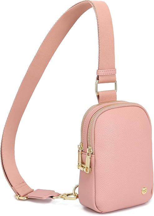 INICAT Small Anti Theft Crossbody Bags for Women, Vegan Leather Sling Cross Body Purse Travel Essentials Teen Girl Gifts