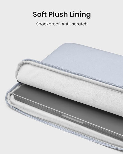 tomtoc Slim Laptop Sleeve for 14-inch MacBook Pro M5/M4/M3/M2/M1 Pro/Max 2025-2021, Water-Resistant Protective Case for 13.8 Inch Surface Laptop AI PC, Accessory Bag
