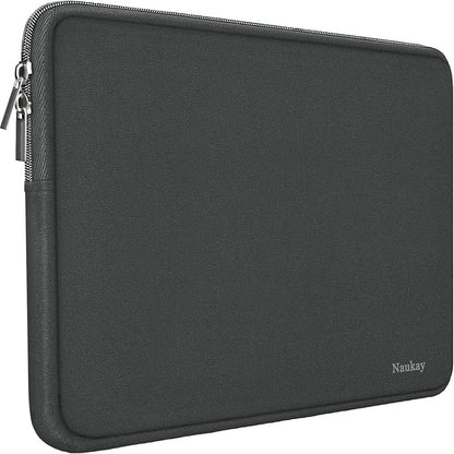 Laptop Sleeve Case 14 Inch, Resistant Neoprene Laptop Cover/Notebook Computer Pocket Case/Tablet Briefcase Carrying Bag for 14 inch HP, Lenovo, Asus Notebook, Ultrabook, Grey