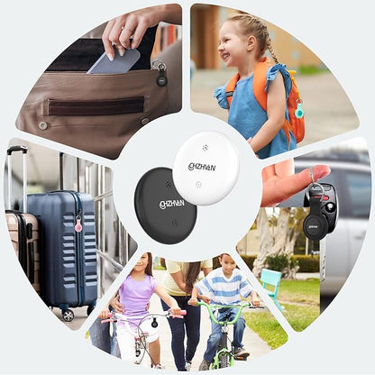 2025 Upgraded Android Tracker Tags, Official Google Certified Smart Bluetooth Tracker, Compatible with Find Hub App(Not for iOS and Huawei), Air Tag for Android, Item Locator Key Finder, Luggage Tag