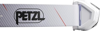 PETZL Tikka CORE Headlamp - Rechargeable, Compact 450 Lumen Light with Red Lighting, for Hiking, Climbing, and Camping - White