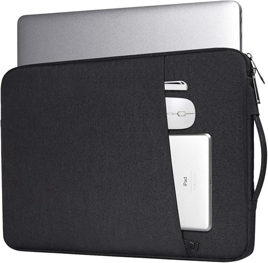 17.3 Inch Laptop Sleeve Case for Lenovo IdeaPad 3, HP Pavilion 17/Envy 17/OMEN 17/ HP Probook 470 G5, Acer Chromebook 17, Asus VivoBook 17.3/ Asus TUF Gaming Laptop Case Bag(Black)