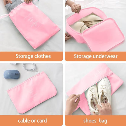 8 Set Packing Cubes for Suitcase, Packing Cubes for Carry on Suitcases, Luggage Organizer for Travel Essentials, Large Mesh Luggage Bag for Suitcases